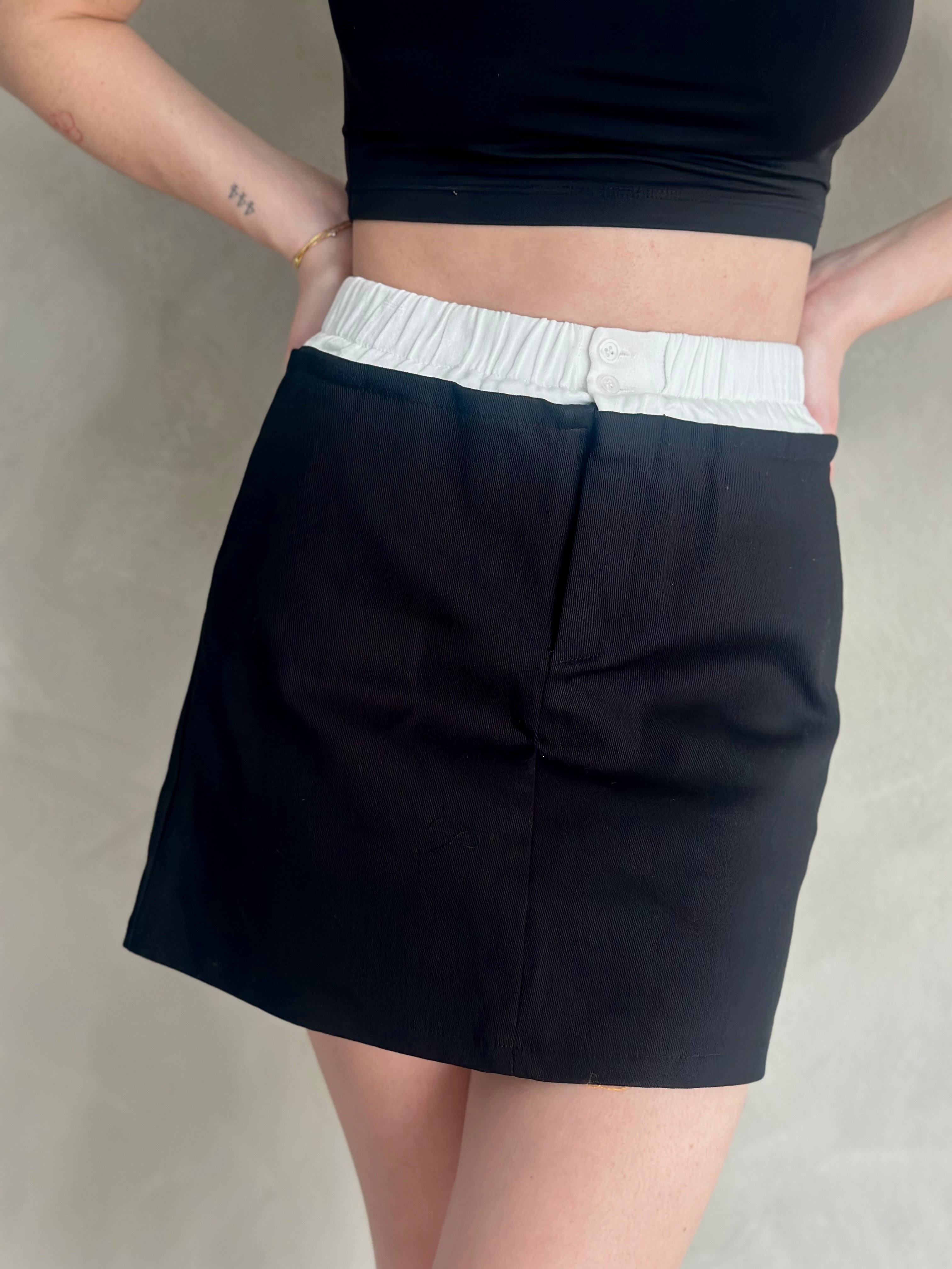 Black Mini Skirt